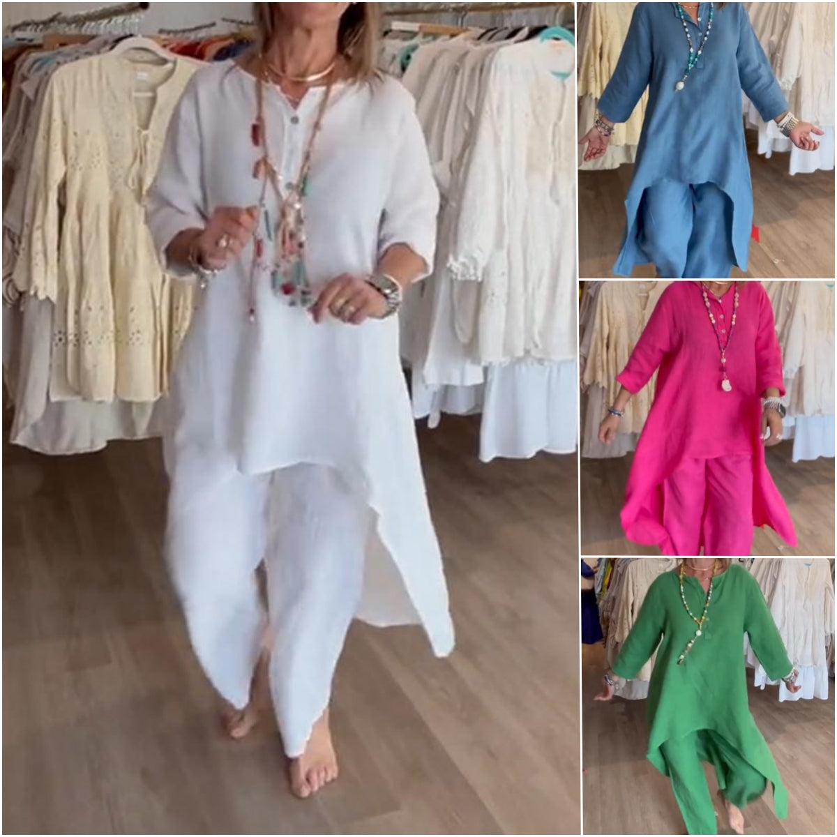CONJUNTO MAEVE - LINO MUJER