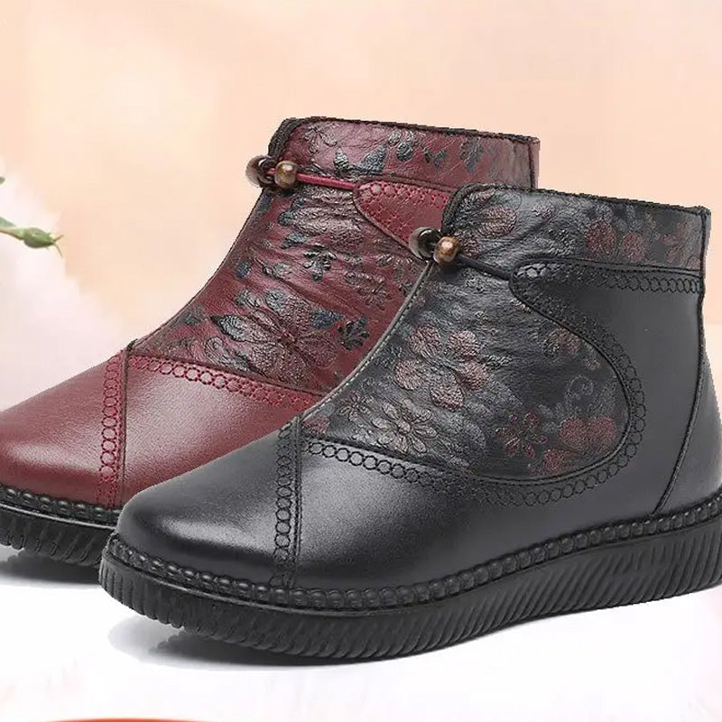 BOTAS ORTOPÉDICAS DE MUJER - CÁLIDAS Y CON CREMALLERA